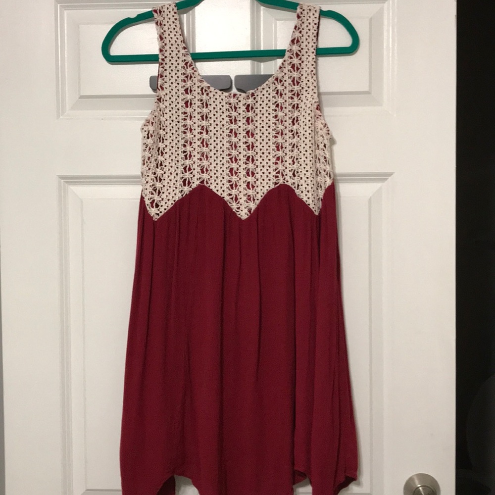 Red dress